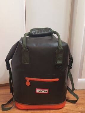 Hunter for Target Square Cooler Backpack In Dark Olive